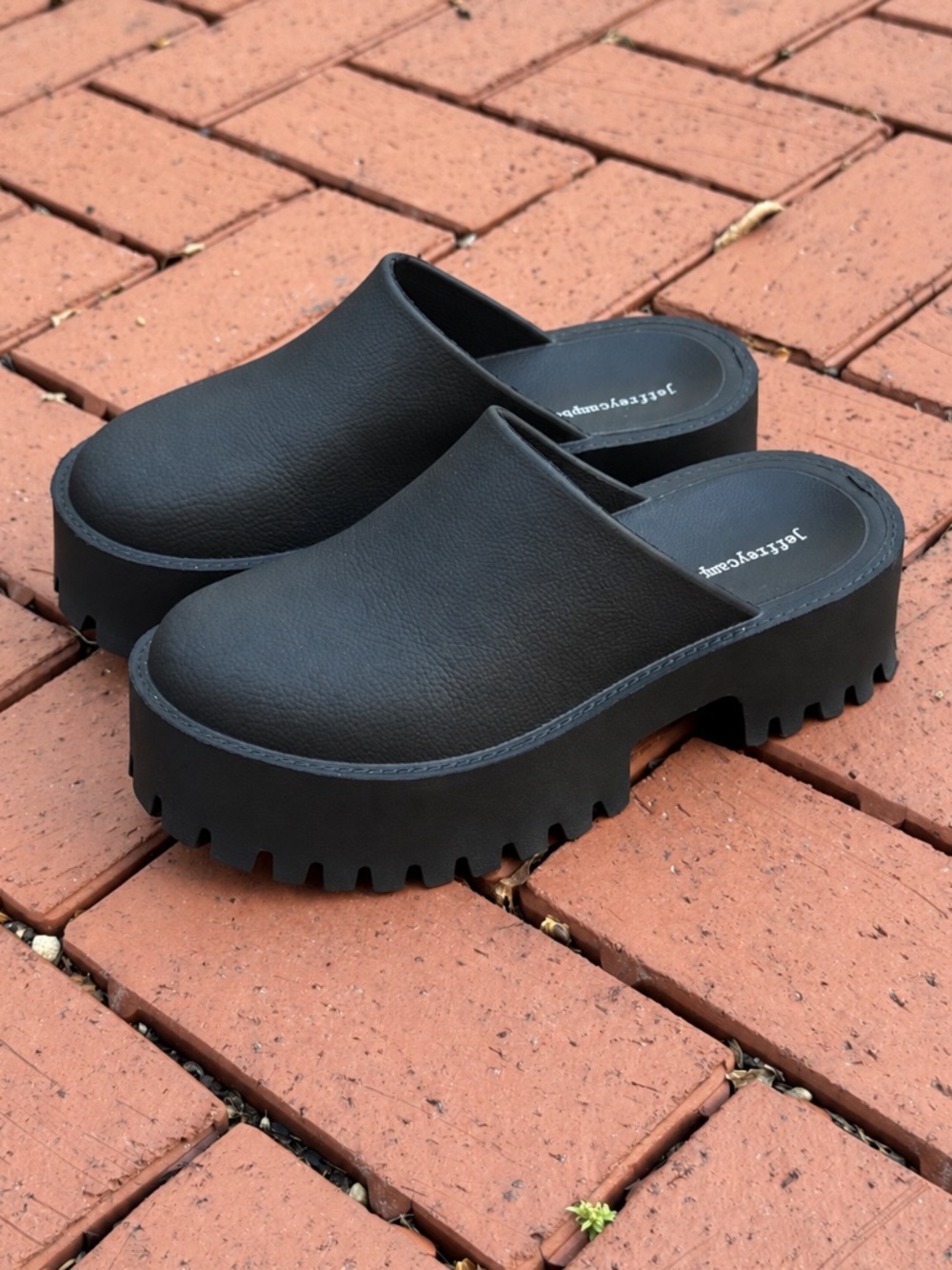 Jeffrey Campbell X Free People Bae Platform Lug Sole Mule / Clogs